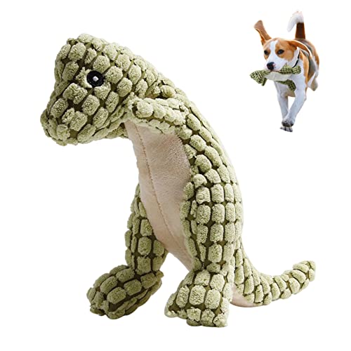 Recitem Hundespielzeug Dino, Spielzeug Hund, Hundespielzeug Unzerstörbar für Zahnreinigung, Puppy Dino Seil Spielzeug Plüschtier Hund, Interaktives Hundespielzeug für Kleine Mittelgroßen Hund (Grün) Recitem Hundespielzeug Dino, Spielzeug Hund, Hundespielzeug Unzerstörbar für Zahnreinigung, Puppy Dino Seil Spielzeug Plüschtier Hund, Interaktives Hundespielzeug für Kleine Mittelgroßen Hund (Grün) von Recitem