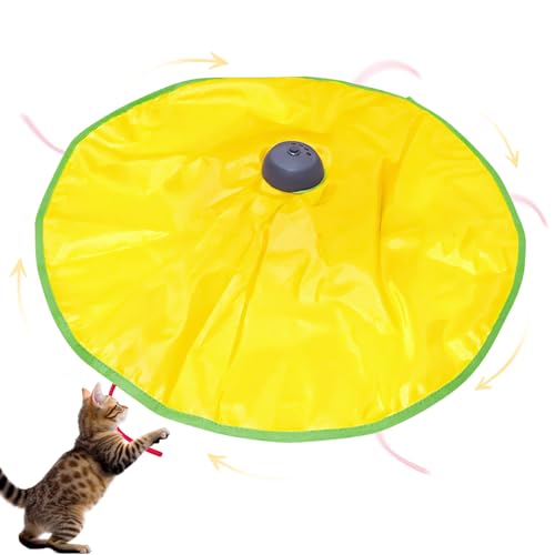 Recitem Interaktives Katzenspielzeug, wiederaufladbares Katzenspielzeug, selbstspielendes Versteckspielzeug für Kätzchen, lustiges Verfolgungsspielzeug, elektrische Spielmaus für Übungen Recitem Interaktives Katzenspielzeug, wiederaufladbares Katzenspielzeug, selbstspielendes Versteckspielzeug für Kätzchen, lustiges Verfolgungsspielzeug, elektrische Spielmaus für Übungen von Recitem