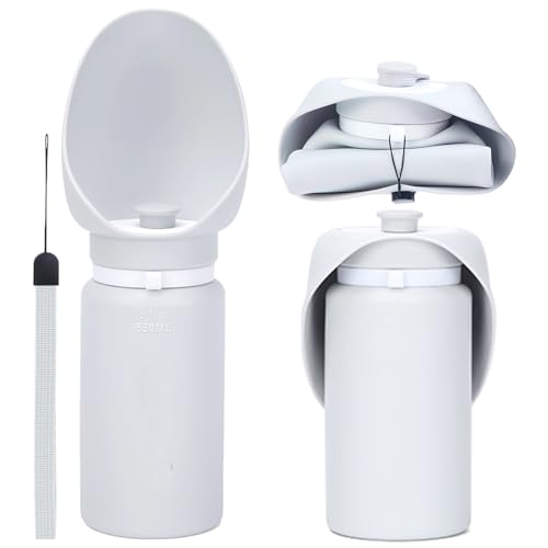 Wasserflasche für Hunde – Faltbare Hundetrinkflasche für unterwegs, Auslaufsicher & Leicht zu reinigen, Komfortable Wassernapf für Hunde auf Reisen, BPA-frei, einfach zu tragen Wasserflasche für Hunde – Faltbare Hundetrinkflasche für unterwegs, Auslaufsicher & Leicht zu reinigen, Komfortable Wassernapf für Hunde auf Reisen, BPA-frei, einfach zu tragen von Recitem
