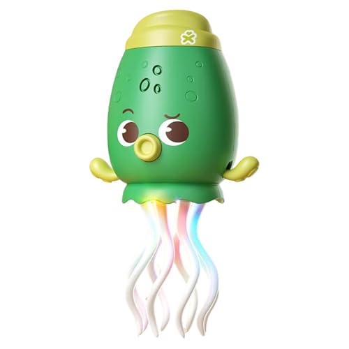 Tanzender Oktopus, Verrückter 8-Bein-Auto-Tanz-Oktopus, Krabbelspielzeug mit automatischem Hindernissensor, Smart-Tentakel-Roboter-Haustierspielzeug für Katzen und Hunde (Grün) von Recitem