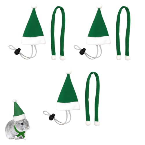 Weihnachtskostüm für Katzen Hund, Haustier Weihnachtsmütze Haustier Weihnachtsschal, Wintermütze für Haustier, Weihnachtsmann Mütze Schal Set für Huhn, Ente, Hamster, Kaninchen, Papagei (Set 4) Weihnachtskostüm für Katzen Hund, Haustier Weihnachtsmütze Haustier Weihnachtsschal, Wintermütze für Haustier, Weihnachtsmann Mütze Schal Set für Huhn, Ente, Hamster, Kaninchen, Papagei (Set 4) von Recitem