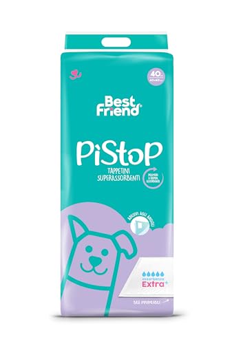 Best Friend PìStop Extra+ Einweg-Einlagen. Extra maximale Saugfähigkeit. Hygiene-Matten für Hunde 60 x 60 cm. Packung mit 40 Stück, Einweg, reißfest und geruchshemmend. Kleine, mittlere und große Best Friend PìStop Extra+ Einweg-Einlagen. Extra maximale Saugfähigkeit. Hygiene-Matten für Hunde 60 x 60 cm. Packung mit 40 Stück, Einweg, reißfest und geruchshemmend. Kleine, mittlere und große von Record