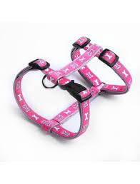 Hundegeschirr aus Nylon Record Knochenmuster Farbe Rosa Größe M 35/50 x 1,9 Hundegeschirr aus Nylon Record Knochenmuster Farbe Rosa Größe M 35/50 x 1,9 von Record