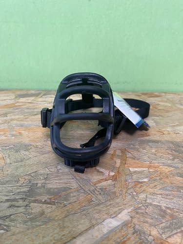 Maulkorb aus schwarzem Silikon mit verstellbarem Nylon-Gürtel, Größe M Maulkorb aus schwarzem Silikon mit verstellbarem Nylon-Gürtel, Größe M von Record