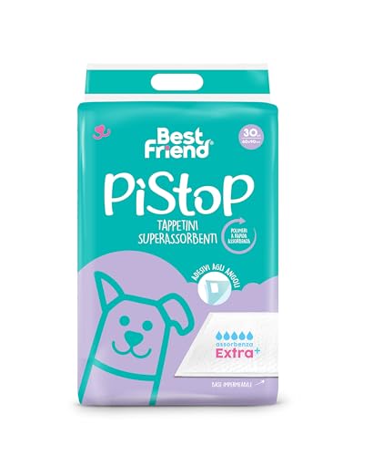 Best Friend | Absorbierende Fußmatten mit selbstklebenden Ecken | Größe 60 x 90 | Packung mit 30 Stück Best Friend | Absorbierende Fußmatten mit selbstklebenden Ecken | Größe 60 x 90 | Packung mit 30 Stück von Best Friend