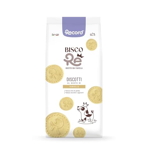 Record - BiscoRe Kekse für knusprige und natürliche Hunde. Snacks für gebackene Hunde, ohne Konservierungsstoffe oder Palmöl, leicht und verdaulich für einen gesunden und leckeren Snack | 2,5 kg, von Record