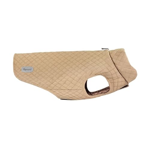 Record - Brandy Hunde-Regenmantel. Hundemantel mit Klettverschluss und verstellbaren Gummibändern für Pfoten. Warmer und bequemer Wintermantel für Hunde | Beige, XS, Rückenlänge 30 cm Record - Brandy Hunde-Regenmantel. Hundemantel mit Klettverschluss und verstellbaren Gummibändern für Pfoten. Warmer und bequemer Wintermantel für Hunde | Beige, XS, Rückenlänge 30 cm von Record