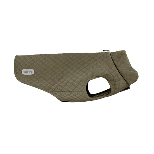 Record - Brandy Hundemantel. Hundemantel mit Klettverschluss und verstellbaren Gummibändern für Pfoten. Warmer und bequemer Wintermantel für Hunde | Dunkelgrün, XXS, Rückenlänge 25 cm Record - Brandy Hundemantel. Hundemantel mit Klettverschluss und verstellbaren Gummibändern für Pfoten. Warmer und bequemer Wintermantel für Hunde | Dunkelgrün, XXS, Rückenlänge 25 cm von Record