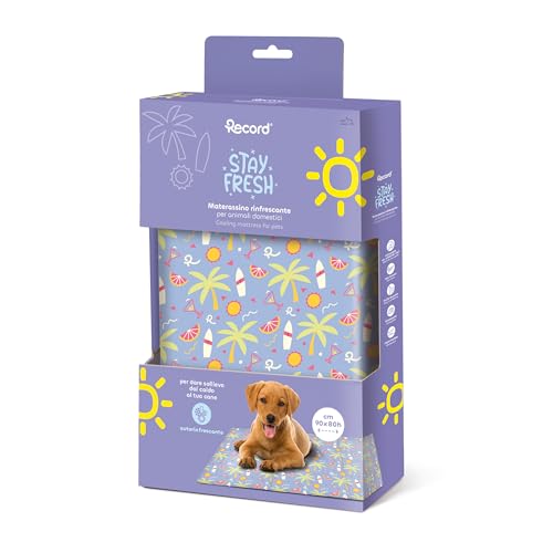 Record - Erfrischende Matte für Hunde mit ungiftigem Gel. Sicheres und leicht zu reinigendes Wärmekissen für Haustiere | Motiv: Palmen, 80 x 90 cm Record - Erfrischende Matte für Hunde mit ungiftigem Gel. Sicheres und leicht zu reinigendes Wärmekissen für Haustiere | Motiv: Palmen, 80 x 90 cm von Record
