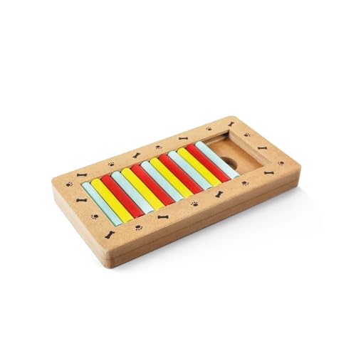 Record Spiel zur geistigen Aktivierung für Hunde und Katze, Interaktives Intelligenzspiel. Helles Walnussholz | Größe 28,2 x 15 cm x 3 cm Record Spiel zur geistigen Aktivierung für Hunde und Katze, Interaktives Intelligenzspiel. Helles Walnussholz | Größe 28,2 x 15 cm x 3 cm von Record