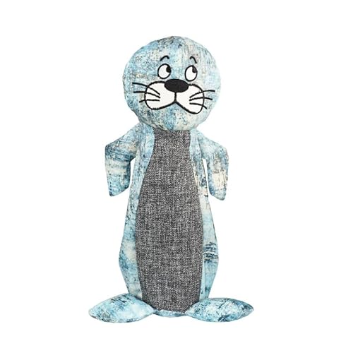 Record - Green Fun Umweltfreundliches Hundespiel aus recycelten PET-Materialien mit integriertem Quietscher Lustiges und sicheres Kauspielzeug für Hunde | Seehund, 35 x 18 cm Record - Green Fun Umweltfreundliches Hundespiel aus recycelten PET-Materialien mit integriertem Quietscher Lustiges und sicheres Kauspielzeug für Hunde | Seehund, 35 x 18 cm von Record