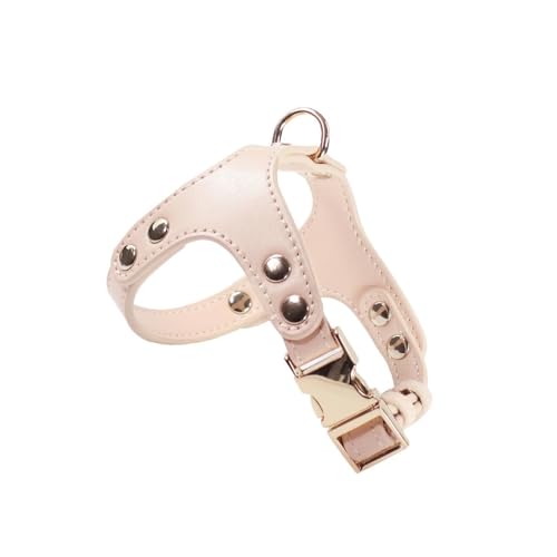 Record Hundegeschirr London aus weichem Kunstleder mit praktischem Hakenring und Metallclip für maximale Kontrolle und sicheren Verschluss, perfekt für Spaziergäng | Farbe Rosa, Umfang 44-53 cm Record Hundegeschirr London aus weichem Kunstleder mit praktischem Hakenring und Metallclip für maximale Kontrolle und sicheren Verschluss, perfekt für Spaziergäng | Farbe Rosa, Umfang 44-53 cm von Record