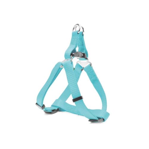 Record Hundegeschirr X-Style mit Schmetterlingsschnalle aus weichem Nylon | Aquamarin, Größe XL, 53–81 cm Umfang Record Hundegeschirr X-Style mit Schmetterlingsschnalle aus weichem Nylon | Aquamarin, Größe XL, 53–81 cm Umfang von Record