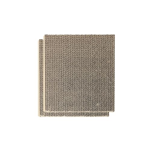 Record Kratzbaum Ersatzkarton für Loft-Kratzbäume; Packung mit 2 Stück, beidseitig verwendbar | Farbe Havanna, Größe 38 x 38 x 2,2 cm Record Kratzbaum Ersatzkarton für Loft-Kratzbäume; Packung mit 2 Stück, beidseitig verwendbar | Farbe Havanna, Größe 38 x 38 x 2,2 cm von Record