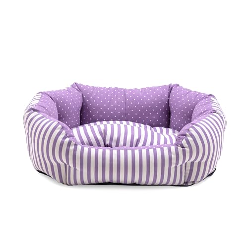 Record - Prime Nanne Welpenhöhle Gepolstertes Katzenbett für Hunde und Katzen Welpen Weich und Gemütlich Kissen für Hunde und Katzen |XS-50x45x18cm, Lila Record - Prime Nanne Welpenhöhle Gepolstertes Katzenbett für Hunde und Katzen Welpen Weich und Gemütlich Kissen für Hunde und Katzen |XS-50x45x18cm, Lila von Record