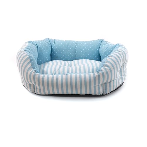 Record - Prime Nanne Welpenhöhle Gepolstertes Katzenbett für Hunde und Katzen Welpen weich und gemütlich Kissen für Hunde und Katzen |S - 60 x 50 x 20 cm, Hellblau Record - Prime Nanne Welpenhöhle Gepolstertes Katzenbett für Hunde und Katzen Welpen weich und gemütlich Kissen für Hunde und Katzen |S - 60 x 50 x 20 cm, Hellblau von Record