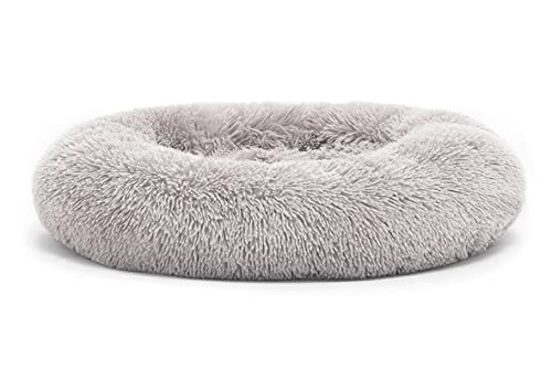 Record Rundes Bett Batuffolo für Hunde und Katzen. Weiches Plüschmaterial, rutschfeste, wasserdichte und waschbare Basis | Farbe Grau, Größe 90 x 25 cm Record Rundes Bett Batuffolo für Hunde und Katzen. Weiches Plüschmaterial, rutschfeste, wasserdichte und waschbare Basis | Farbe Grau, Größe 90 x 25 cm von Record