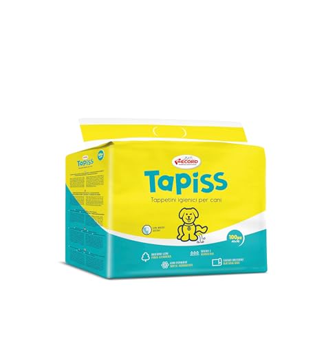 Record Tapiss Einweg-Hygienematten für Hunde, Extra Absorbierend. Einweg, reißfest und geruchsdicht | 60x90 cm, Packung mit 100 Stück Record Tapiss Einweg-Hygienematten für Hunde, Extra Absorbierend. Einweg, reißfest und geruchsdicht | 60x90 cm, Packung mit 100 Stück von Record