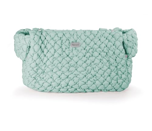 Record - Tasche für Hunde und Katzen Cloud mit geprägter Optik | Hundetransportbox mit gepolstertem Tragegriff für Komfort und abnehmbarem Boden | Tiffany, 37 x 19 x 26 cm von Record