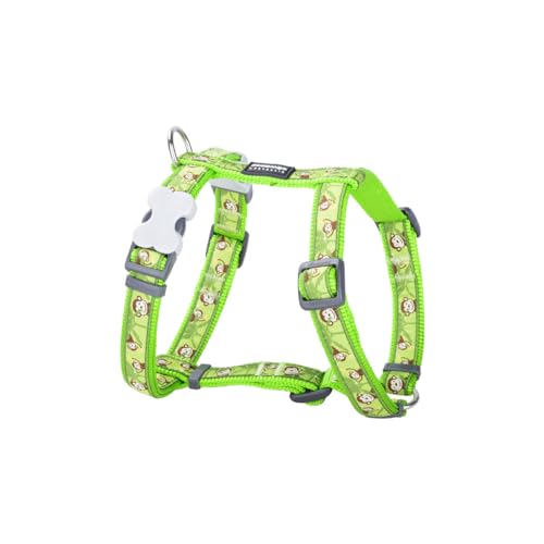 Red Dingo Hundegeschirr Style Monkey Lime Green 36-54cm 30-48cm von Red Dingo