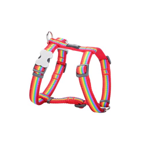 Red Dingo Hundegeschirr Style Rainbow 36-54cm 30-48cm von Red Dingo