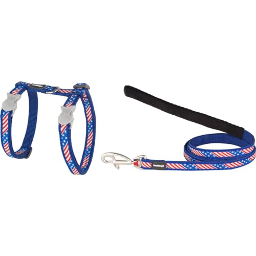 Red Dingo US-Hundegeschirr, 21-35 cm, Blau von Red Dingo