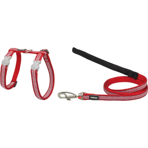 Red Dingo Hundegeschirr Union Jack 21-35 cm rot von Red Dingo