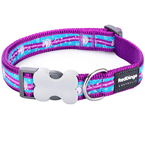 Red Dingo Hundehalsband mit Einhorn-Design, Violett, klein, Collar Red Dingo Hundehalsband mit Einhorn-Design, Violett, klein, Collar von Red Dingo