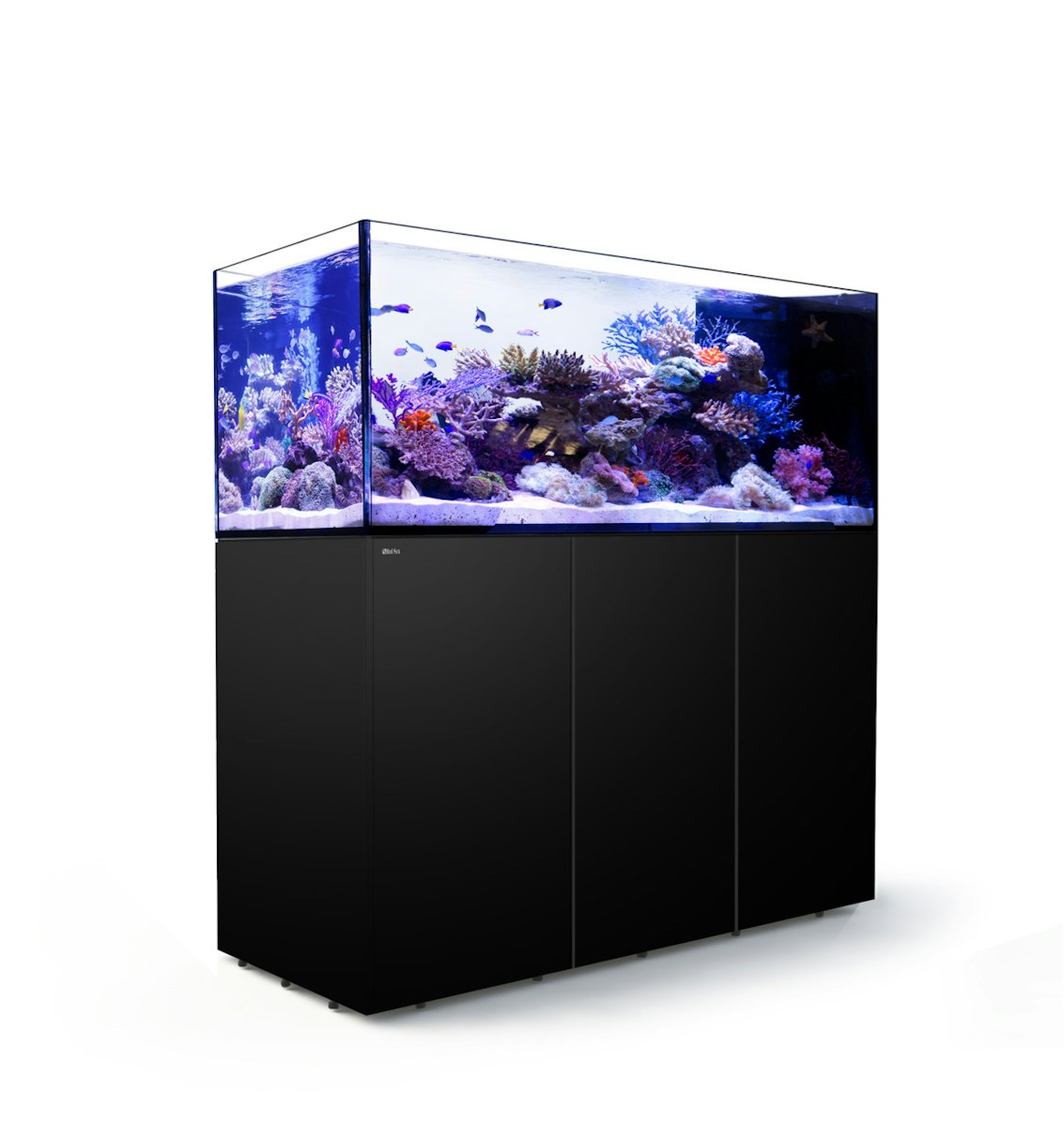 Red Sea Peninsula P 650 Complete Meerwasser-Aquarium mit Unterschrank schwarz