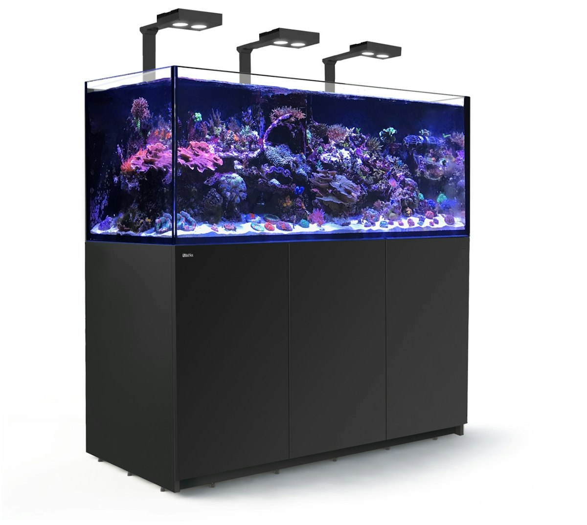Red Sea REEFER Deluxe XXL 625 Complete Meerwasser-Aquarium mit Unterschrank schwarz