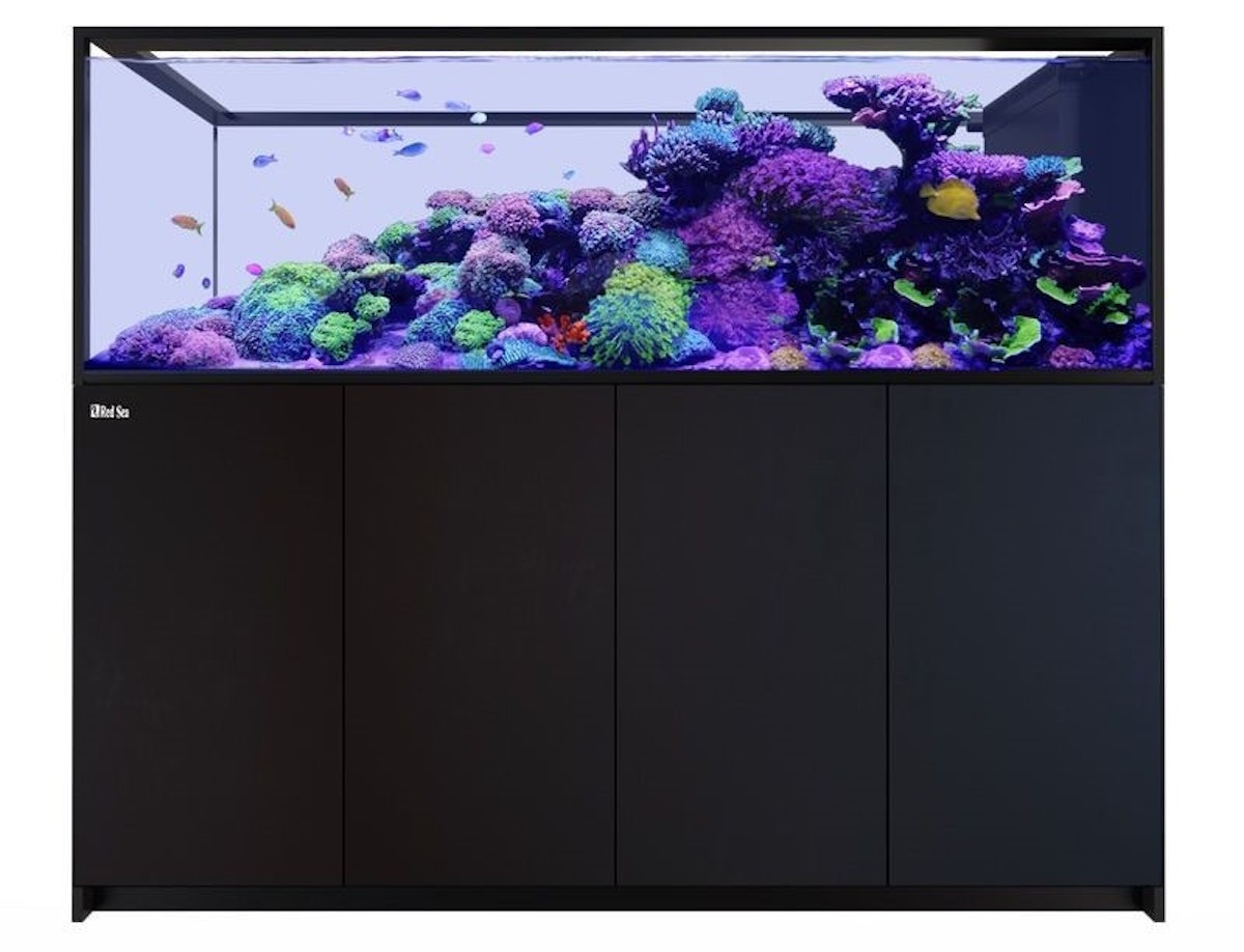 Red Sea REEFER S950 G2+ Peninsula DLX 3xRL160S Aquarium mit Unterschrank schwarz