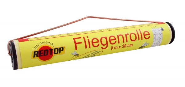 RedTop® Fliegenrolle 9m, Fliegenfänger zur Bekämpfung von Fliegen u... von RedTop