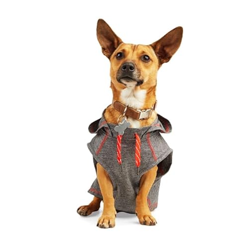 Reddy Hunde-Tanktop mit Kapuze, Größe S, Schwarz von Reddy