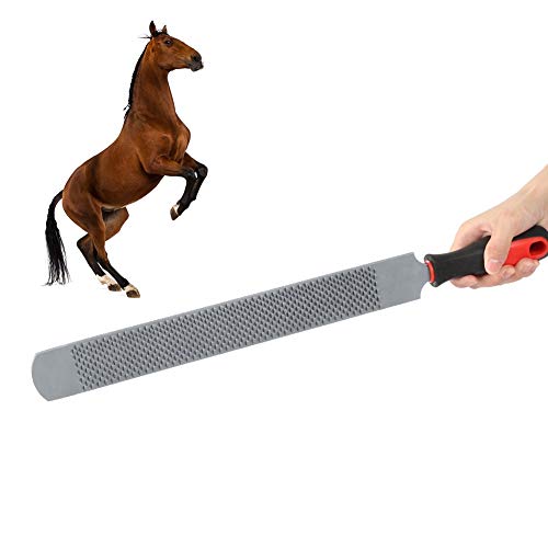 Redxiao Hufraspel, Pferdehuffeile Hufraspel Für Pferde Hufschneidewerkzeug, festes, langlebiges Material aus Kohlenstoffstahl mit ergonomischem Design und komfortablem Griff für die Pferdefarm Redxiao Hufraspel, Pferdehuffeile Hufraspel Für Pferde Hufschneidewerkzeug, festes, langlebiges Material aus Kohlenstoffstahl mit ergonomischem Design und komfortablem Griff für die Pferdefarm von Redxiao