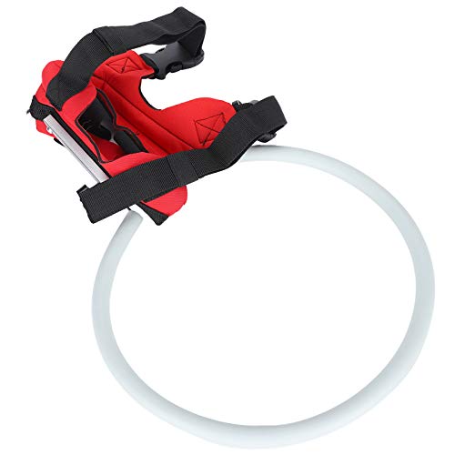 Redxiao~ 【𝐅𝐫𝐮𝐡𝐥𝐢𝐧𝐠 𝐕𝐞𝐫𝐤𝐚𝐮𝐟】 Blind Dog Harness Weste, Blind Dog Anti-Collision Ring, rote Farbe Leichtes Anti-Collision Pet für Cat Guide Dog Animal(MYFZ02 red, S) von Redxiao~
