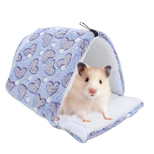 Redxiao 【𝐁𝐥𝐚𝐜𝐤 𝐅𝐫𝐢𝐝𝐚𝒚 𝐃𝐞𝐚𝐥𝐬】 Hängendes Bett Leichtes Design Hamster Hängendes Haus, Hamster Hängematte, Zuckersegelflugzeuge für Hamster von Redxiao