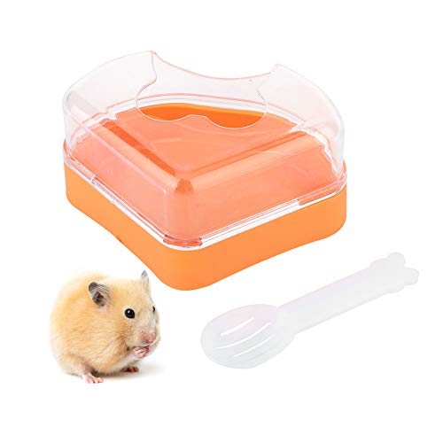 Redxiao Haustier-Produkte, großes Plastikraum-Sand-Badezimmer für kleine Haustier-Hamster-Sauna-Toiletten-Badewanne von Naroote