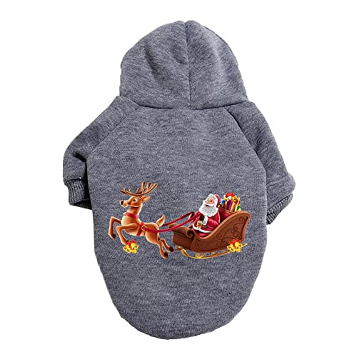 Haustier Katze Hundemantel warme Weihnachten Weihnachten Deer Santa Hundepullover Hundekleidung Kostüm Haustierkostüm Haustierkostüm Hundepullover Online Kaufen von Reepetty