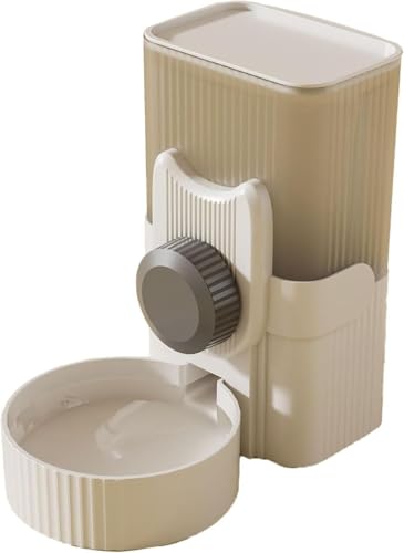 Automatischer Katzenfutterspender, Hunde Katzen Futterspender und Wasserspender 1L, Automatischer Schwerkraft-Hundefutterspender mit Sichtfenster, Katzenwasserspender zum Aufhängen im Käfig für kleine Automatischer Katzenfutterspender, Hunde Katzen Futterspender und Wasserspender 1L, Automatischer Schwerkraft-Hundefutterspender mit Sichtfenster, Katzenwasserspender zum Aufhängen im Käfig für kleine von Refein