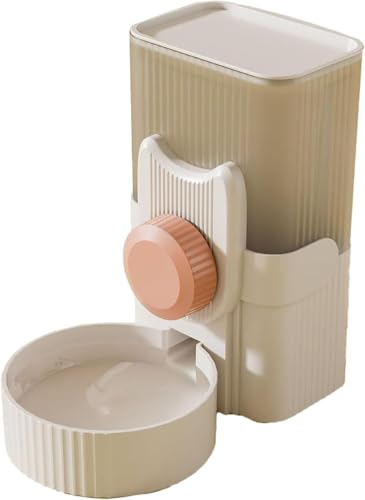 Automatischer Katzenfutterspender Hunde Katzen Futterspender und Wasserspender 1L, Automatischer Schwerkraft-Hundefutterspender mit Sichtfenster, Katzenwasserspender zum Aufhängen im Käfig für kleine Automatischer Katzenfutterspender Hunde Katzen Futterspender und Wasserspender 1L, Automatischer Schwerkraft-Hundefutterspender mit Sichtfenster, Katzenwasserspender zum Aufhängen im Käfig für kleine von Refein