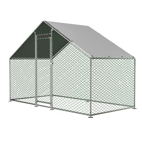 Refined Hühnerstall Freilaufgehege 3x15x2m mit Sicherheitsschloss und Wasserdichtes PE Tuch Kleintiergehege aus Metall für Hühner Kaninchen und weitere Kleintiere Refined Hühnerstall Freilaufgehege 3x15x2m mit Sicherheitsschloss und Wasserdichtes PE Tuch Kleintiergehege aus Metall für Hühner Kaninchen und weitere Kleintiere von Refined
