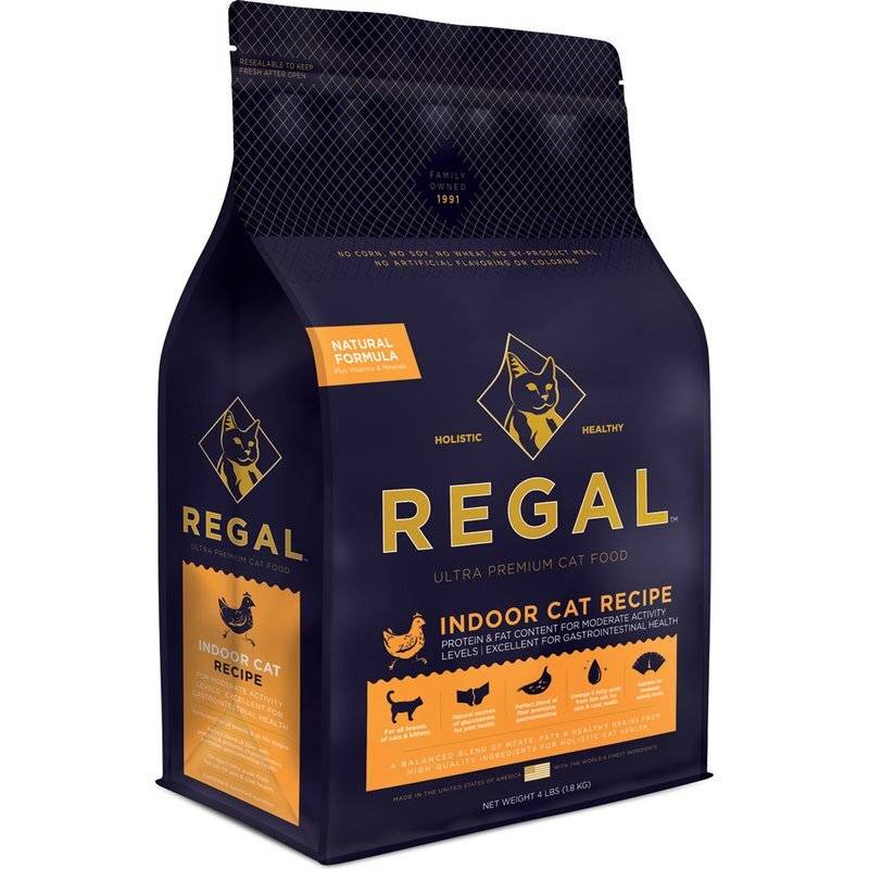 Regal Indoor Cat Recipe 1,8 kg (MHD 3/25) (6,61 € pro 1 kg) von Regal