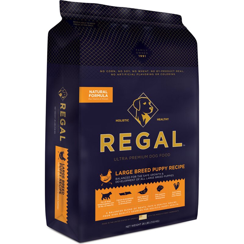 Regal Large Breed Puppy Recipe 11,8 kg (MHD 8/23) (3,81 € pro 1 kg) von Regal