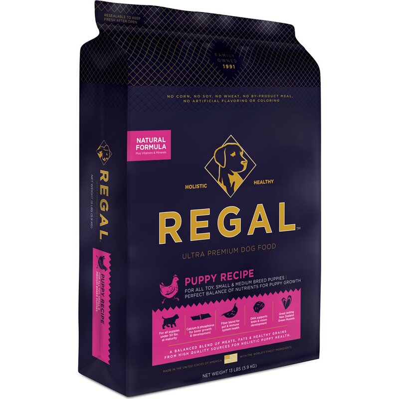 Regal Puppy Recipe 11,8 kg (MHD 8/23) (3,81 € pro 1 kg) von Regal