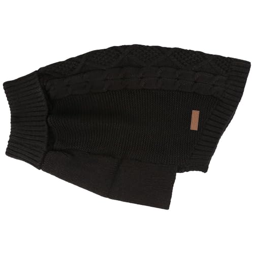 Regatta Hunde-Pullover mit Zopfmuster, gemütlich, hoher Halsausschnitt, strapazierfähig, gerippt, perfekt für Outdoor, kalte Spaziergänge von Regatta