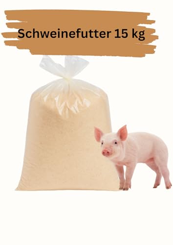 15 kg Minischweinfutter geschrotet - Optimal für Minischweine, Hausschweine... aus eigener Herstellung (15 kg) von Regionalgut Butz