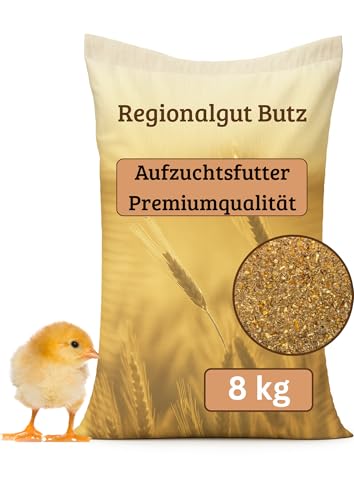 Aufzuchtsfutter 8 Kg für Küken, Premiumqualität von Regionalgut Butz