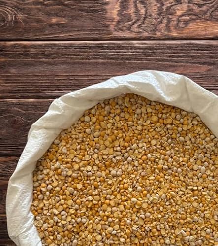 Gebrochene Erbsen 15 kg – Hochwertiges Einzelfuttermittel für Hühner, Enten, Gänse... aus eigener Regionalen Produktion (8 kg) von Regionalgut Butz