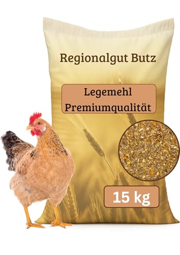 Legemehl 15 kg, Ergänzungsfutter für Legehennen, ohne Gentechnik aus eigener Herstellung Legemehl 15 kg, Ergänzungsfutter für Legehennen, ohne Gentechnik aus eigener Herstellung von Regionalgut Butz