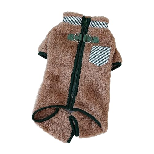 Reheyre Bequeme Haustierkleidung, Haustierkleidung, Winter-Overall mit Reißverschluss-Design, bequem, einfach zu tragen, langlebige Haustierkleidung Khaki XL Reheyre Bequeme Haustierkleidung, Haustierkleidung, Winter-Overall mit Reißverschluss-Design, bequem, einfach zu tragen, langlebige Haustierkleidung Khaki XL von Reheyre